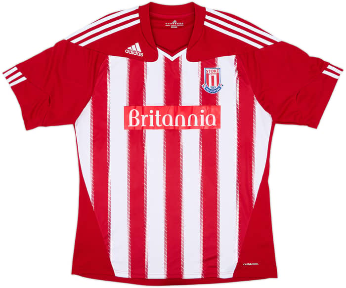 2010-11 Stoke City Home Shirt Fuller #10 - 7/10 - (XL)
