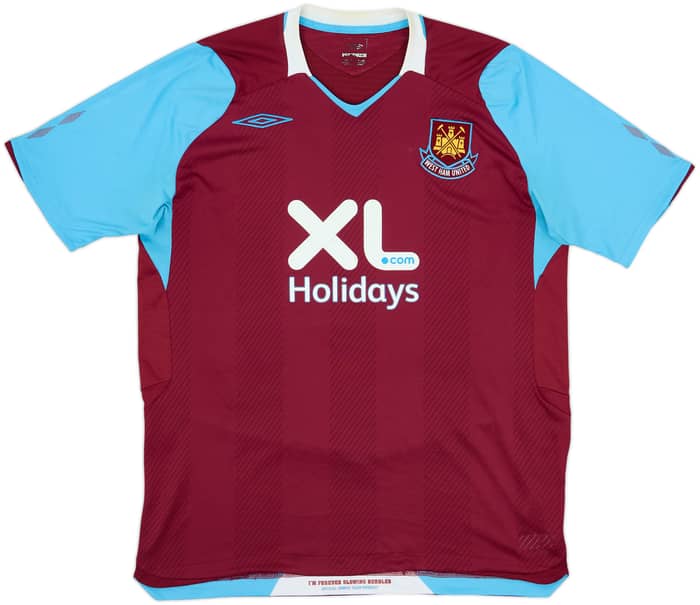 2008-09 West Ham Home Shirt Noble #16 - 6/10 - (L)