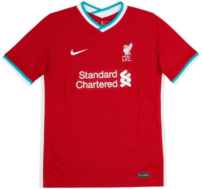 2020-21 Liverpool Titular Camiseta Virgil #4 - 9/10 - (XL.Boys)