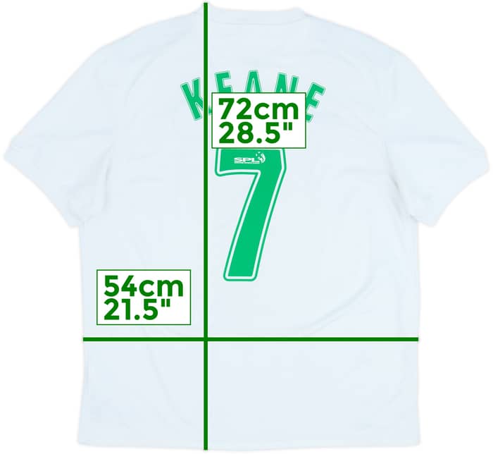 2009-10 Celtic Third Shirt Keane #7 - 6/10 - (L)