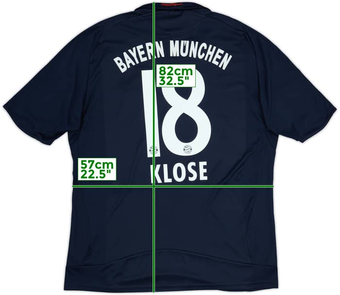 2008-09 Bayern Munich Away Shirt Klose #18 - 6/10 - (XL)