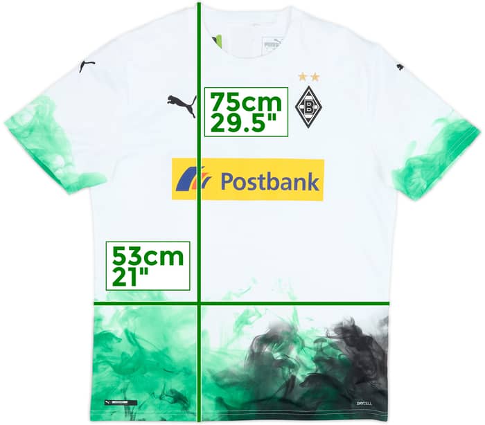 2019-20 Borussia Monchengladbach Home Shirt - 6/10 - (L)