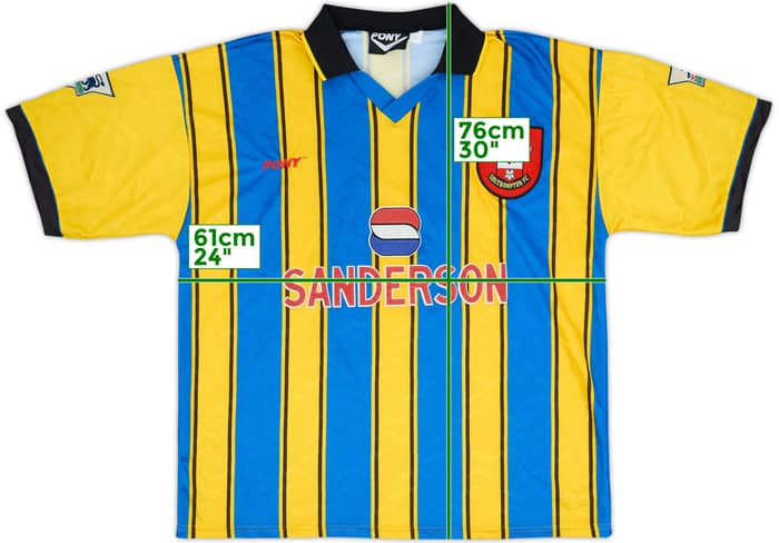 1995-97 Southampton Player Issue Away Shirt #5 - 8/10 - (XL)