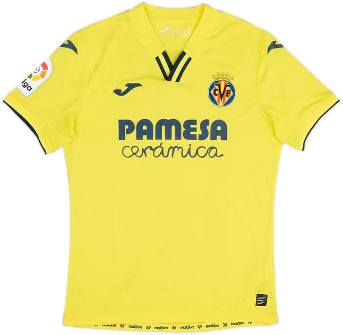 2021-22 Villarreal Home Shirt - 10/10 - (M)