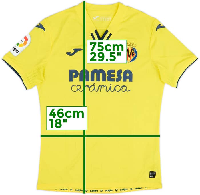 2021-22 Villarreal Home Shirt - 10/10 - (M)