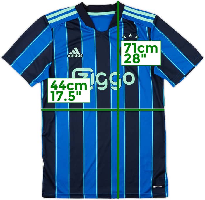 2021-22 Ajax Away Shirt - 5/10 - (S)