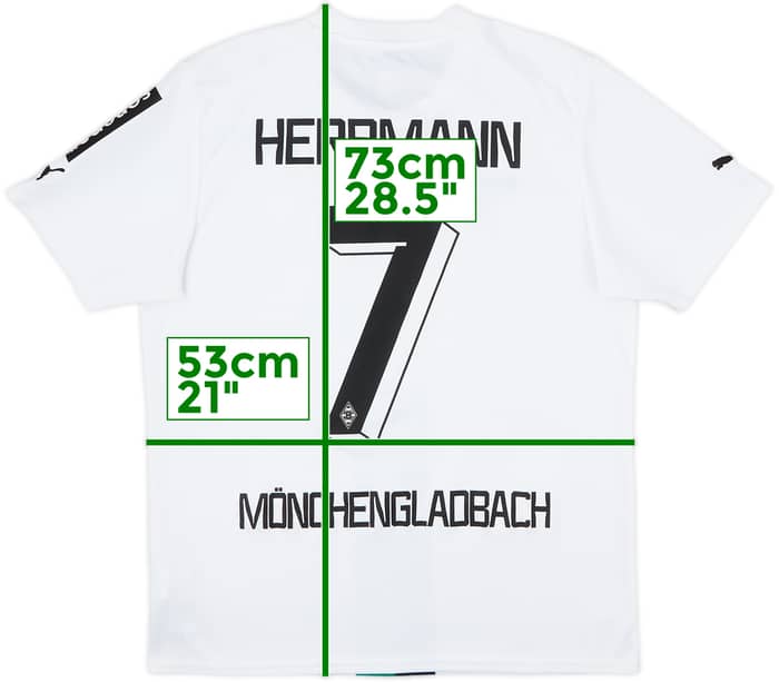 Camiseta de local del Borussia Monchengladbach 2022-23 Herrmann #7 - 9/10 - (L)