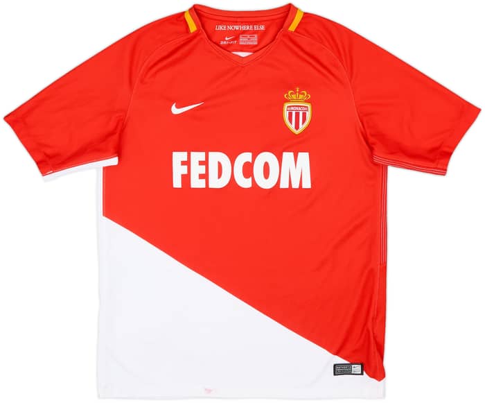 2017-18 Monaco Home Shirt - 6/10 - (XL.Boys)