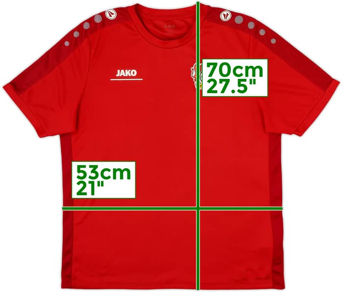 2019-20 Bayer Leverkusen Jako Training Shirt - 5/10 - (M)