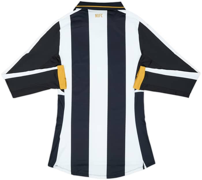 2016-17 Newcastle Player Issue ACTV Fit Home L/S Shirt - 8/10 - (M)