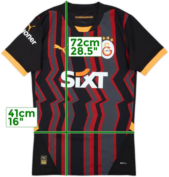 Camiseta de la tercera equipación del Galatasaray 2024-25 - 6/10 - (XS)