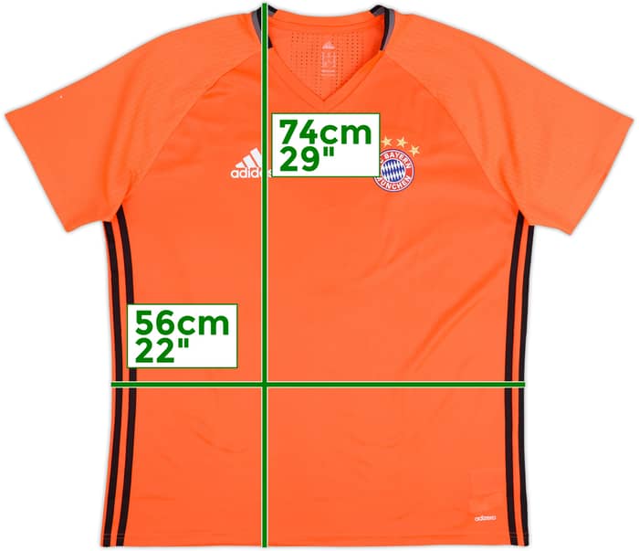 2016-17 Bayern Munich adizero Training Shirt - 7/10 - (XL)