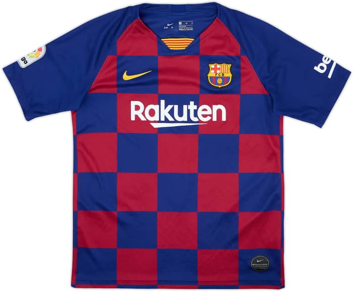 2019-20 Barcelona Home Shirt Messi #10 - 8/10 - (XL.Boys)