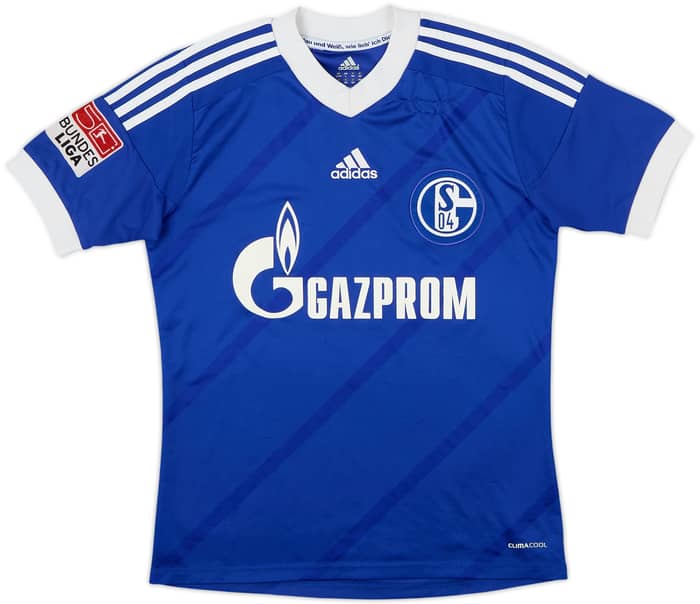 2012-14 Schalke Home Shirt Afellay #11 - 7/10 - (L.Boys)