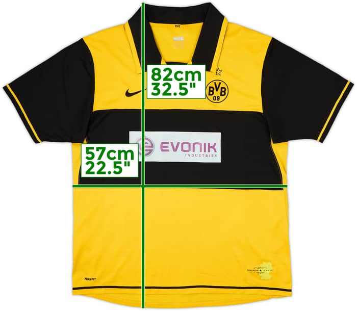 2007-08 Borussia Dortmund Home Shirt - 6/10 - (L)
