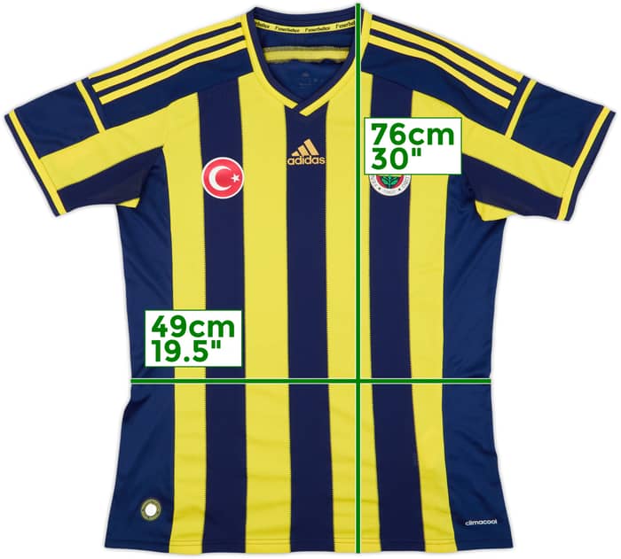 2014-15 Fenerbahce Home Shirt - 5/10 - (L)