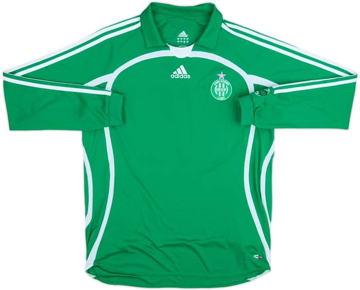 2006-07 Saint Etienne Home L/S Shirt Gomis #18 - 9/10 - (L)