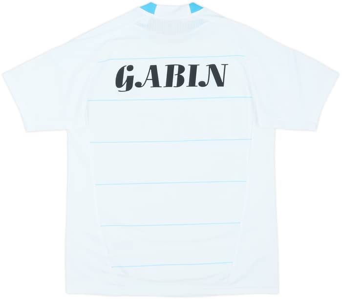 2010-11 Olympique Marseille Home Shirt Gabin - 6/10 - (L.Boys)