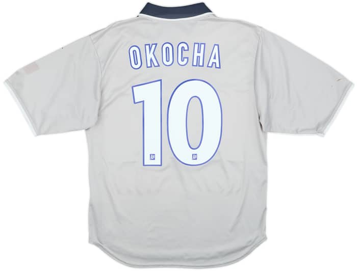 1999-00 Paris Saint-Germain Away Shirt Okocha #10 - 6/10 - (M)