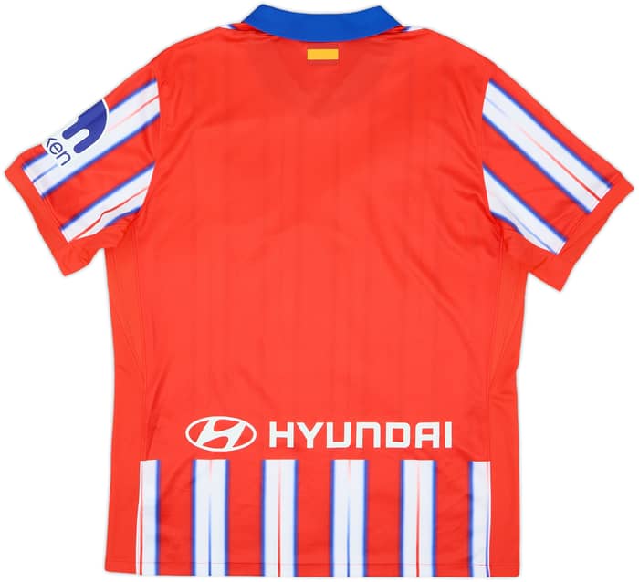 2024-25 Atletico Madrid Home Shirt - 10/10 - (L)