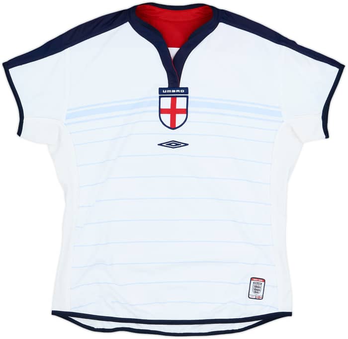2003-05 England Home Shirt - 9/10 - (Women's M)