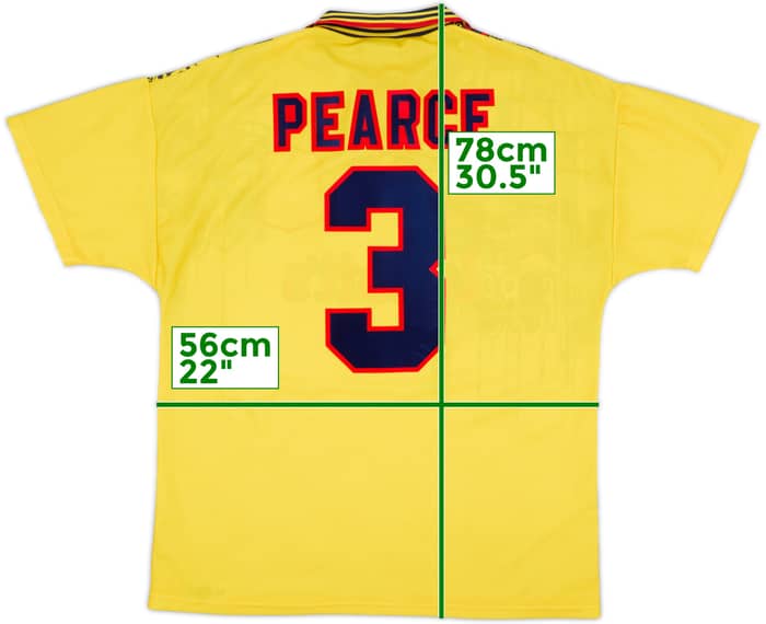1995-97 Nottingham Forest Away Shirt Pearce #3 - 9/10 - (L)