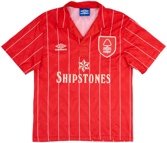 1992-94 Nottingham Forest Home Shirt Keane #6 - 6/10 - (S)