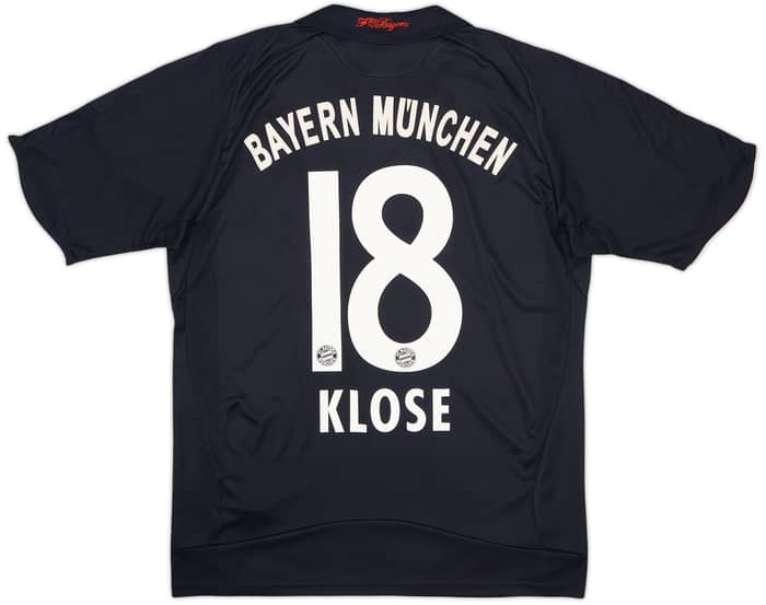 2008-09 Bayern Munich Away Shirt Klose #18 - 7/10 - (XL.Boys)