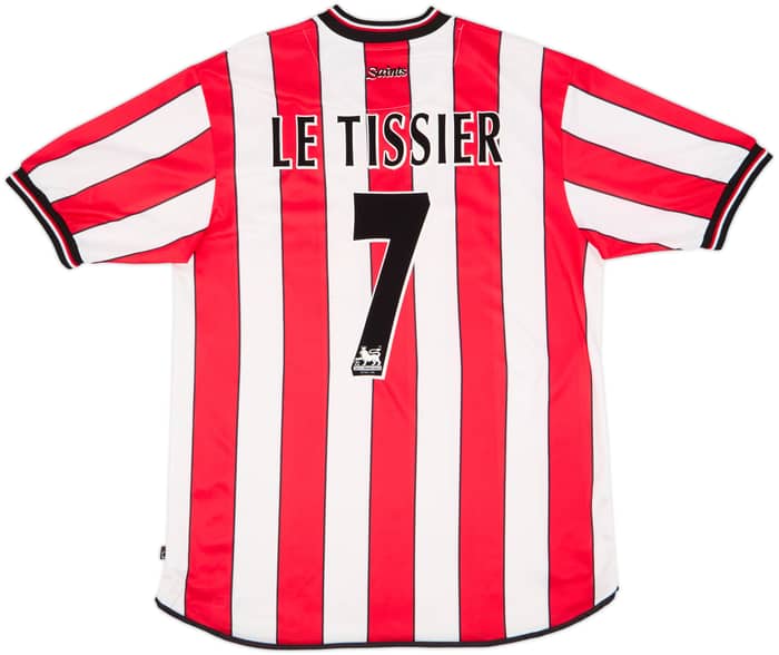 2001-03 Southampton Home Shirt Le Tissier #7 - 8/10 - (L)