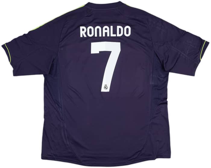 2012-13 Real Madrid Away Shirt Ronaldo #7 - 6/10 - (XXL)