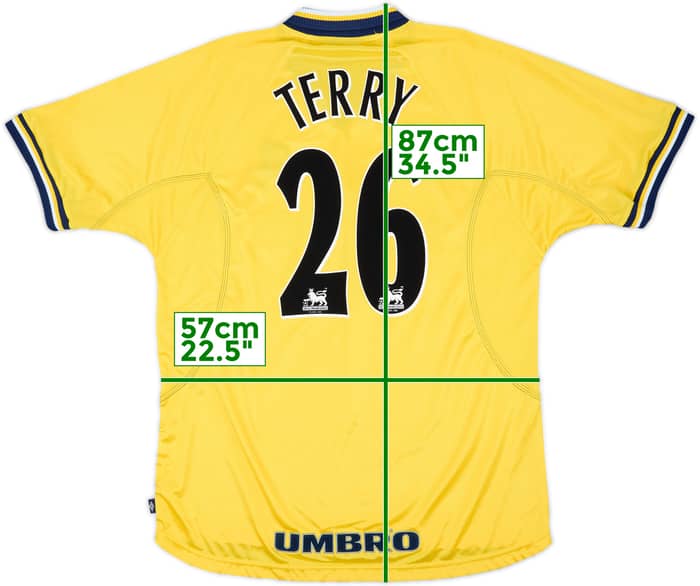 1998-00 Chelsea Third Shirt Terry #26 - 9/10 - (XL)