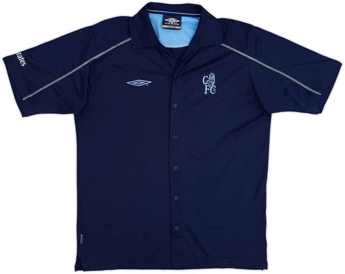 Camiseta Umbro con botones del Chelsea 2004-06 - 9/10 - (L)