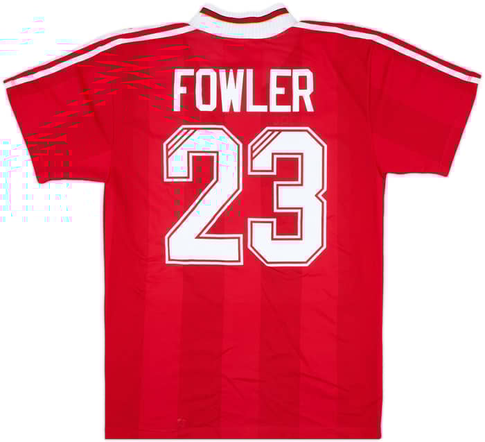 1995-96 Liverpool Home Shirt Fowler #23 - 10/10 - (L)