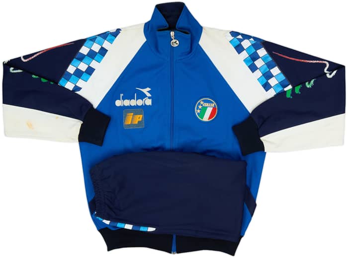 1990 Italy Diadora Tracksuit - 7/10 - (M)