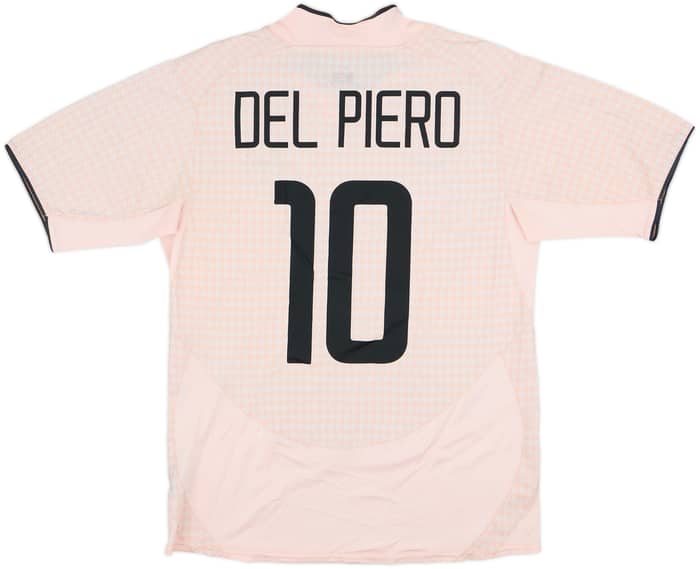 2003-04 Juventus Away Shirt Del Piero #10 - 8/10 - (M)