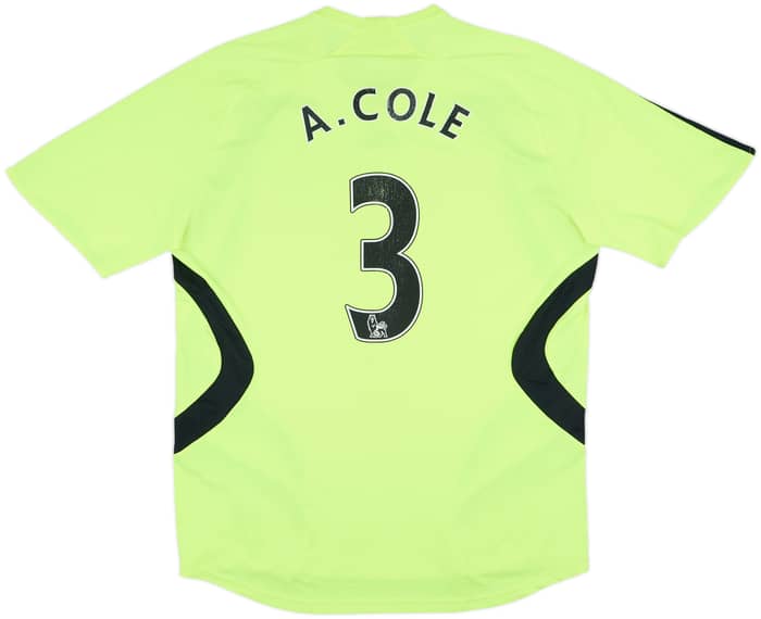 2007-08 Chelsea Away Shirt A.Cole #3 - 6/10 - (L)