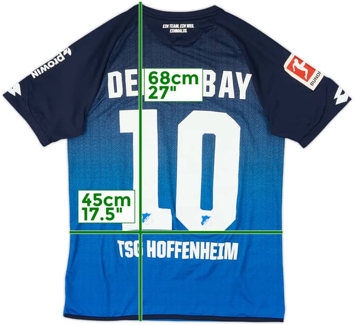 2017-18 TSG Hoffenheim Home Shirt Demirbay #10 - 7/10 - (L.Boys)