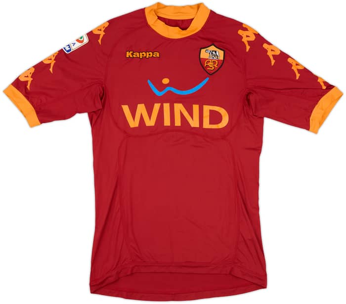 2010-11 Roma Home Shirt De Rossi #16 - 4/10 - (M)