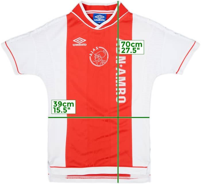 1999-00 Ajax Home Shirt - 7/10 - (XL.Boys)