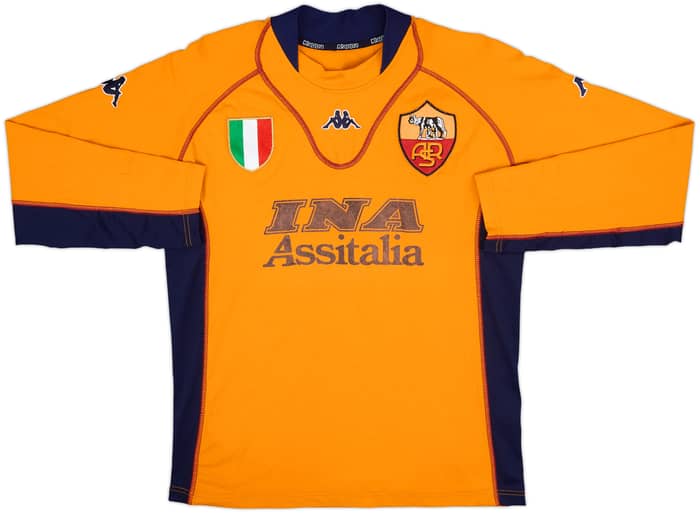 2001-02 Roma Fourth L/S Shirt - 4/10 - (M)
