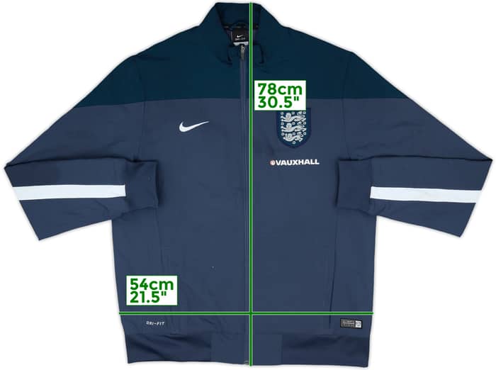 2014-15 England Nike Track Jacket - 6/10 - (M)
