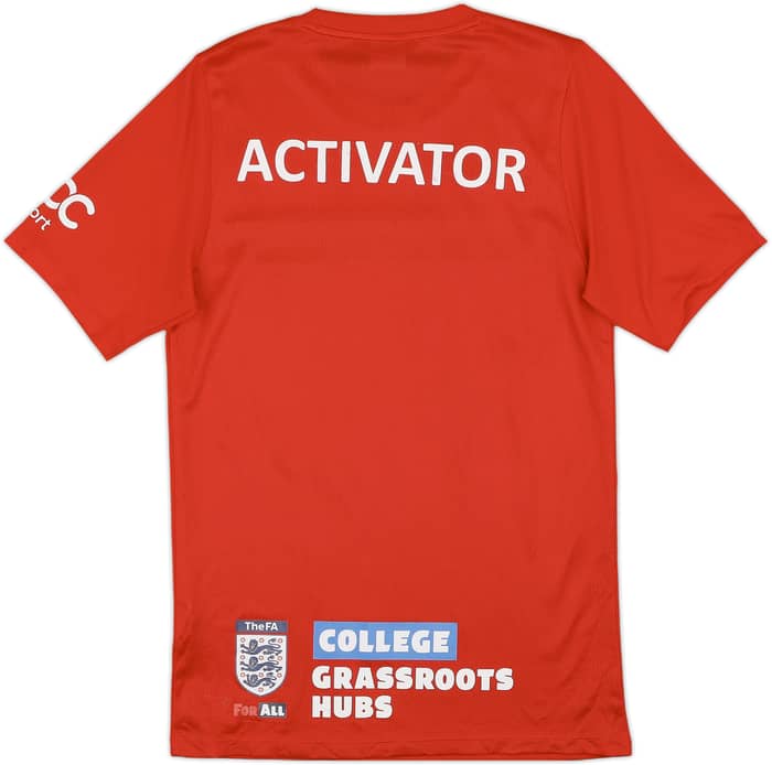 2016 England 'Colleges FA' Nike Training Shirt - 8/10 - (S)