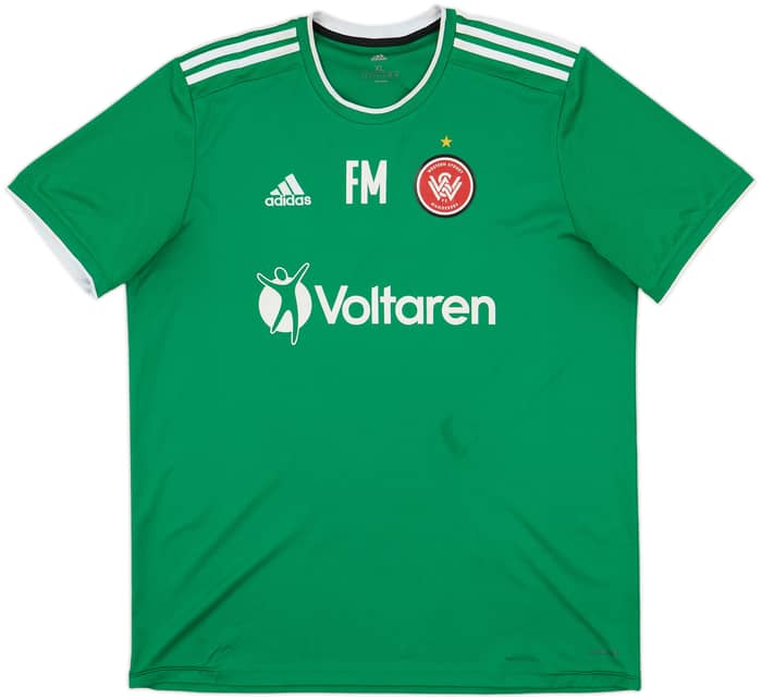2023-24 Western Sydney Wanderers adidas Staff Issue Training Shirt FM - 9/10 - (XL)
