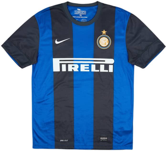 2012-13 Inter de Milán Camiseta Local Palacio #8 - 9/10 - (M)