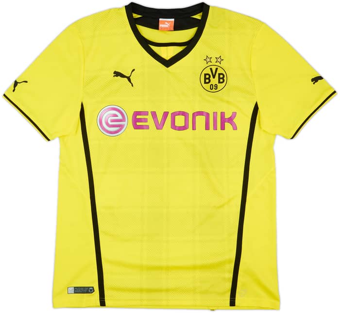 2013-14 Borussia Dortmund Home Shirt - 8/10 - (L)