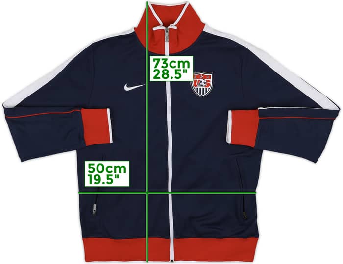 2010-12 USA Nike Track Jacket - 8/10 - (L)