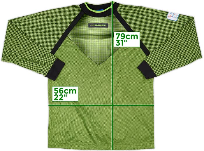 1990s Umbro GK Template Shirt #1 - 8/10 - (L)