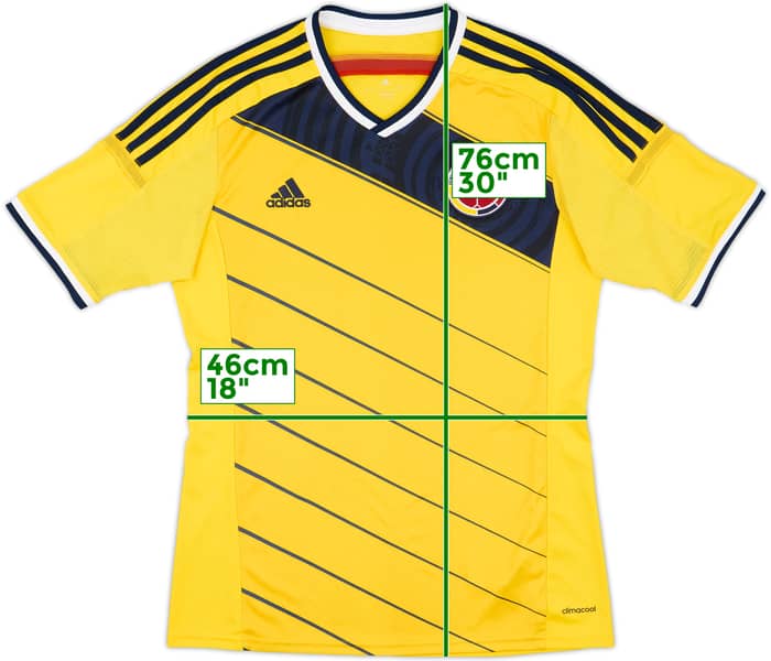 2014-15 Colombia Home Shirt - 9/10 - (M)