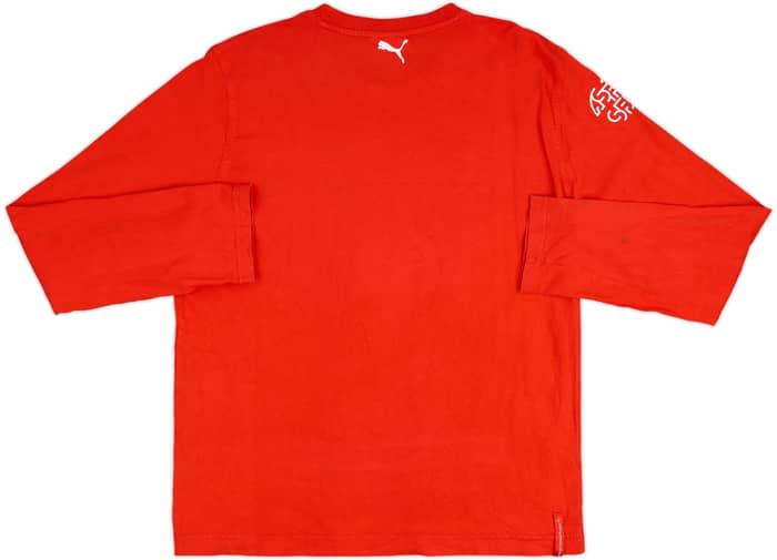 2008 Switzerland Puma L/S Fan Tee - 7/10 - (L)