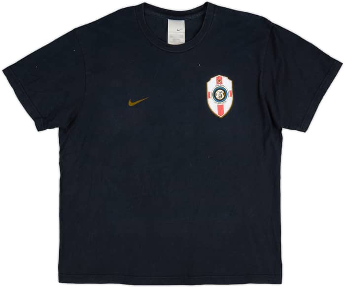 2008-09 Inter Milan Nike 100 Anniversary Cotton Tee - 5/10 - (L)